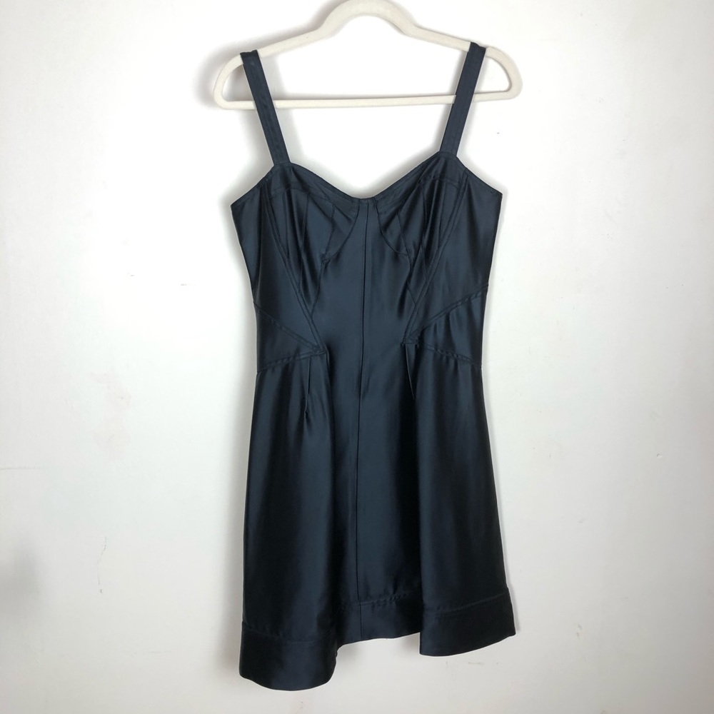 Z Spoke Zac Posen Fit Flare Black Dress - Picture 2 of 14